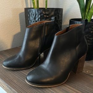 Nordstrom Black Heel Booties